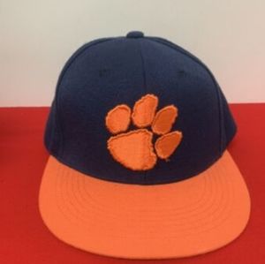 CLEMSON 86 Fitted Cap size 7 1/4 to 7 5/8 Collegiate Licensed Product